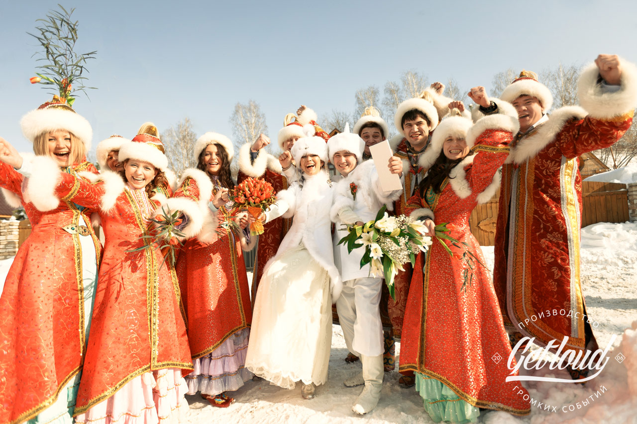 Свадьба в татаро-монгольском стиле